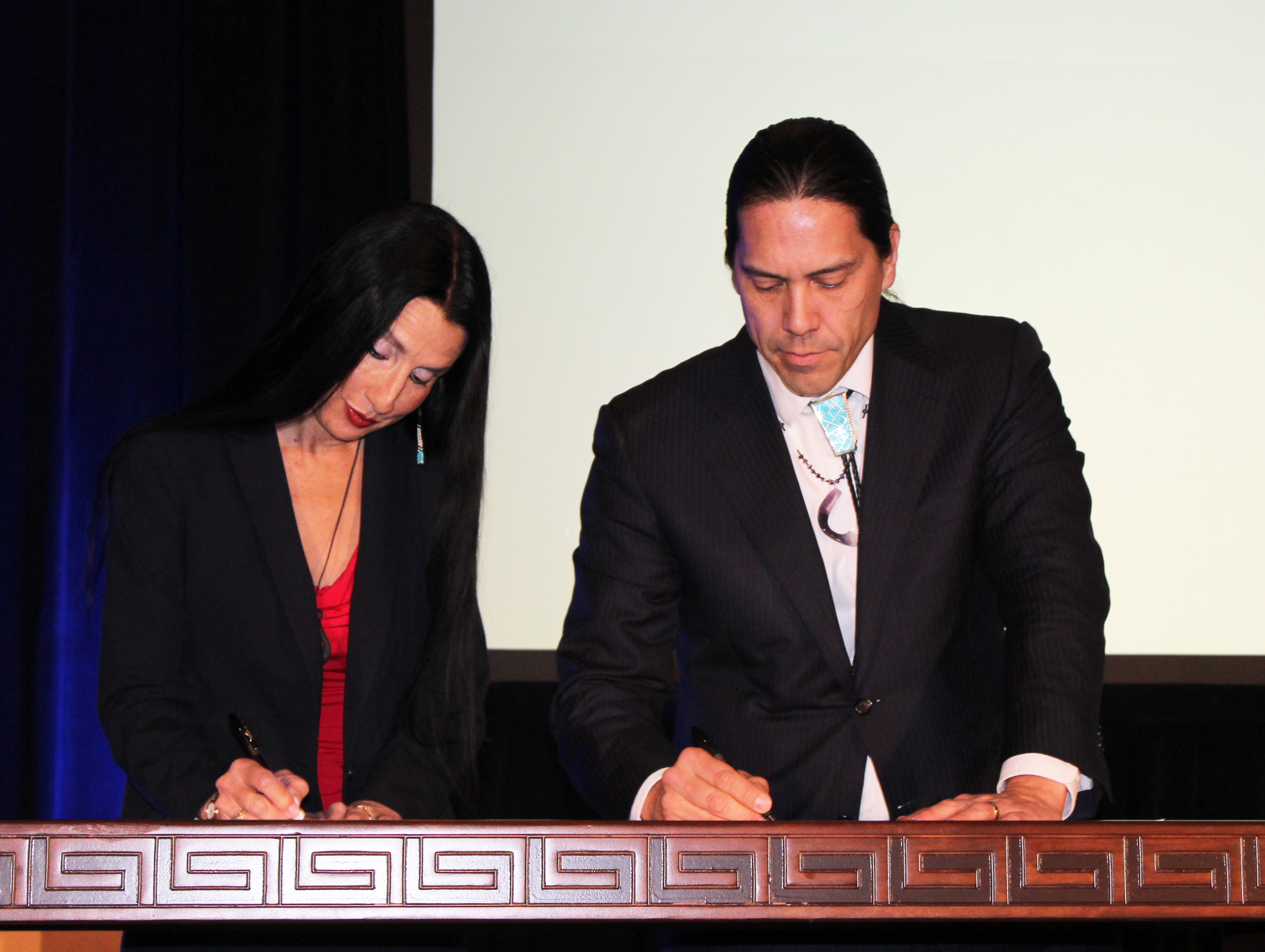 ASU-NAFOA Collaborative Agreement Signing